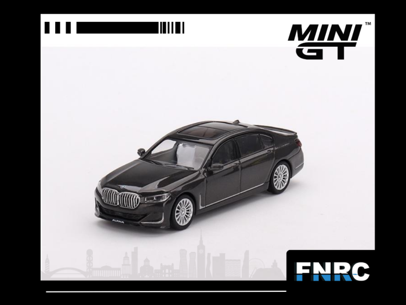 MINI GT #619 BMW Alpina B7 xDrive Dravit Grey Metallic