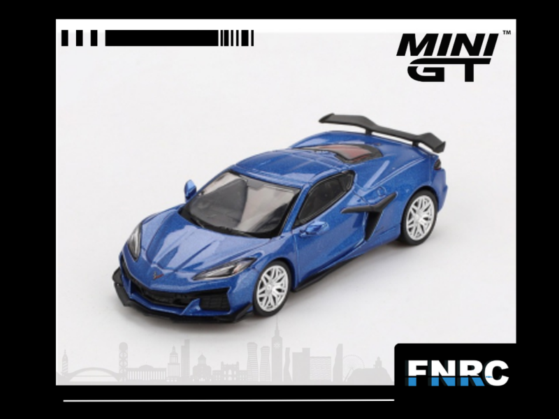 MINI GT #892 Chevrolet Corvette Z06 2023 Elkhart Lake Blue