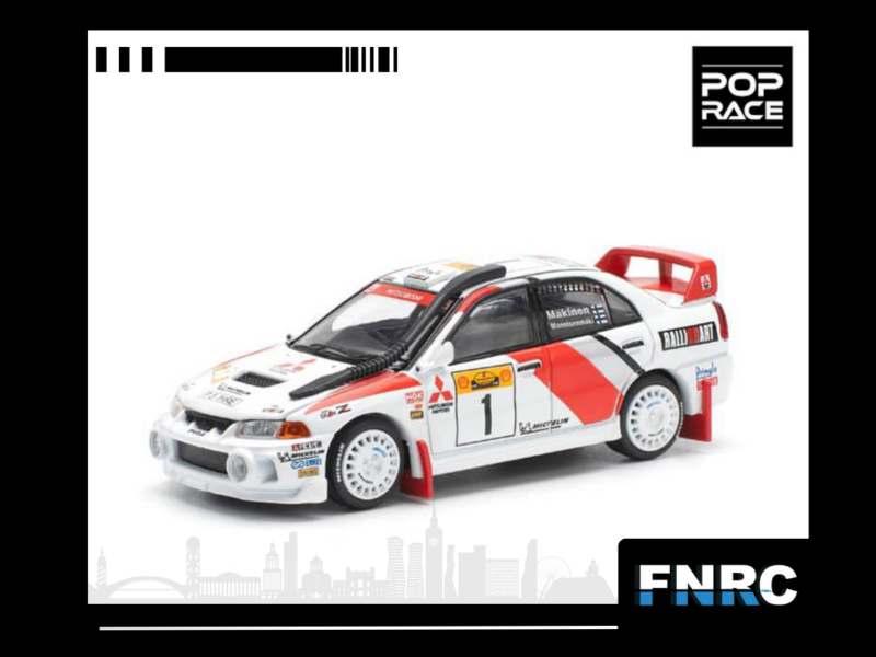 PR640231 MITSUBISHI LANCER EVOLUTION IV SAFARI RALLY KENYA 1998(引擎蓋可開)