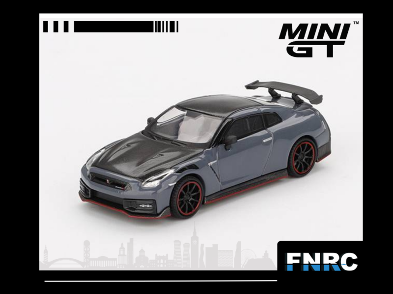 MINI GT #868 Nissan GT-R Nismo 2024 NISMO Stealth Gray