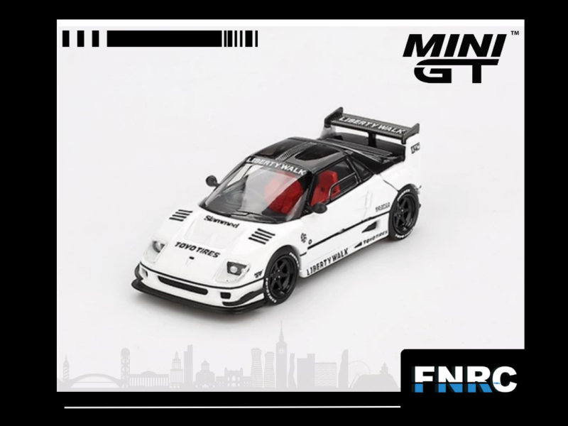 Mini GT #953 Mazda AZ-1 Liberty Walk LB40 White
