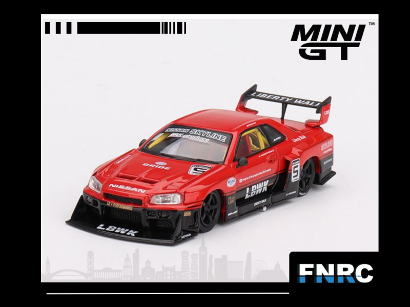 MINI GT #843 Nissan LB-ER34 Super Silhouette SKYLINE