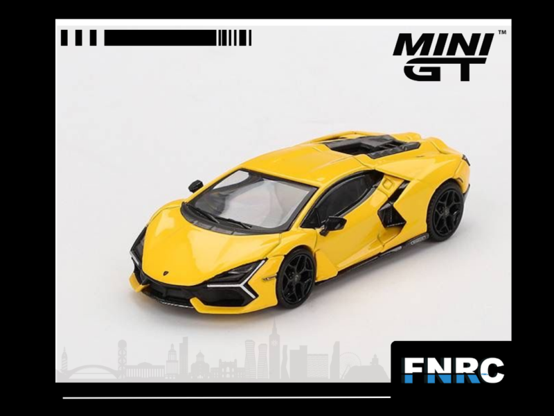 MINI GT #886 Lamborghini Revuelto Giallo Orion