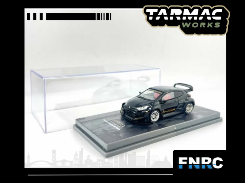 T64R-080-BK Pandem Toyota GR Yaris Black