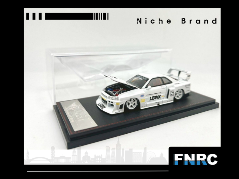 SW Nissan ER34 LBWK 開蓋版白色