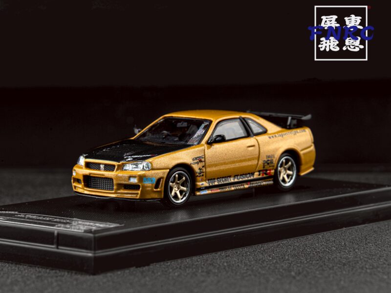 絕版品 SH Nissan GTR R34 Z-Tune TOP Secret