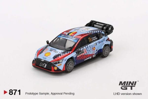 #871 Hyundai i20 N Rally1 Hybrid #11 2024