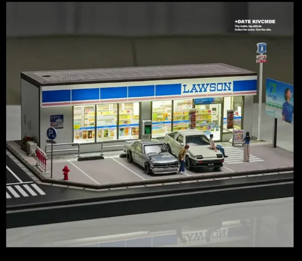 收藏家 1/64 LAWSON便利商店大場景