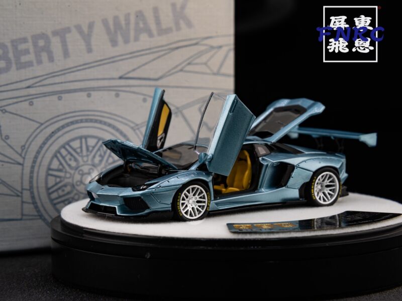 2024 PGM 北京會展現定 Lamborghini Aventador LP700-4 - LBWK - 冰川藍