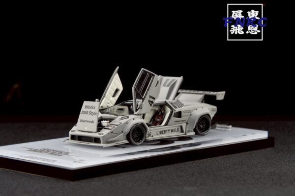 TOPART LBWK COUNTACH 戰鬥灰 合金全可開