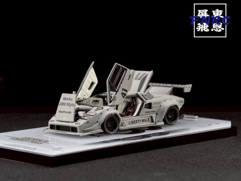 TOPART LBWK COUNTACH 戰鬥灰 合金全可開