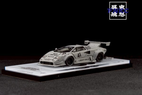 TOPART LBWK COUNTACH 戰鬥灰 合金全可開