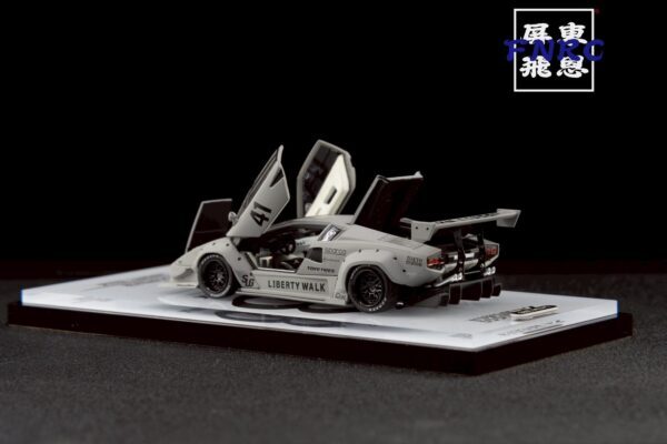 TOPART LBWK COUNTACH 戰鬥灰 合金全可開