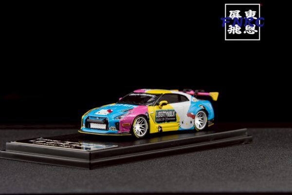 《絕版品奇蹟補貨》MC Nissan GTR R35 kitty貓塗裝