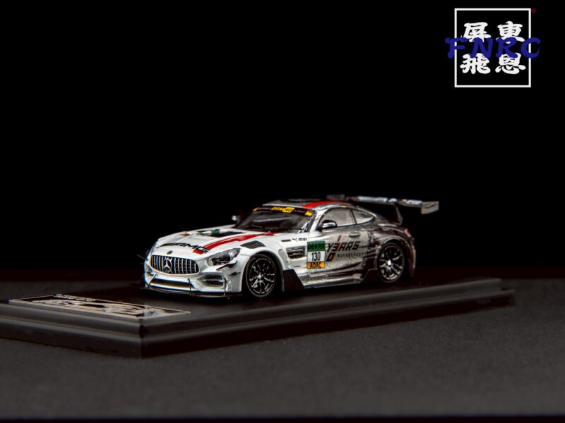 RM 賓士 AMG GT S 白色2024DTN賽季塗裝