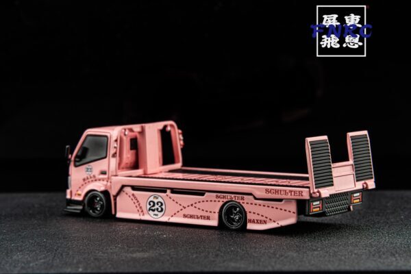 CC H300平板全落地拖車 Pink Pig