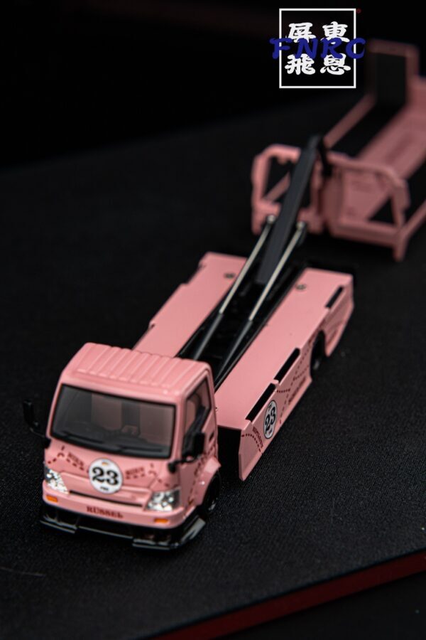 CC H300平板全落地拖車 Pink Pig
