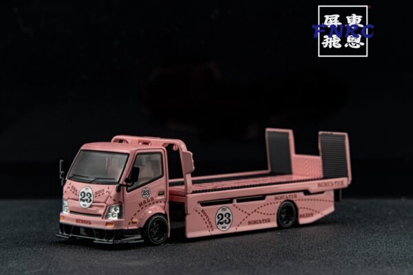 CC H300平板全落地拖車 Pink Pig