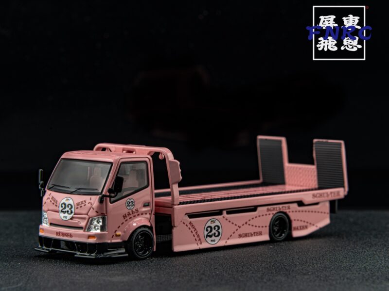 CC H300平板全落地拖車 Pink Pig