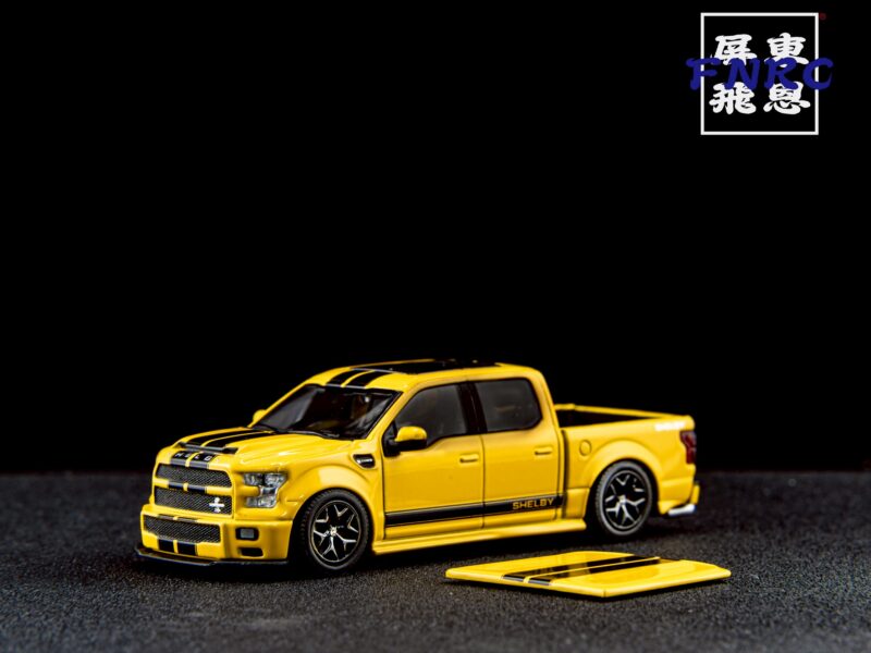 FM 福特F-150皮卡 Super Snake版 黃色黑線
