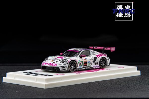 《大熱門》SR 保時捷 992 GT3 R 賽道版 鐵娘子 白粉85號