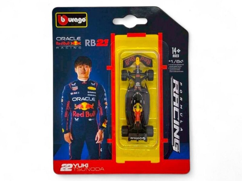 Bburago F1吊卡 Yuki Tsunoda Bburago F1吊卡 Yuki Tsunoda