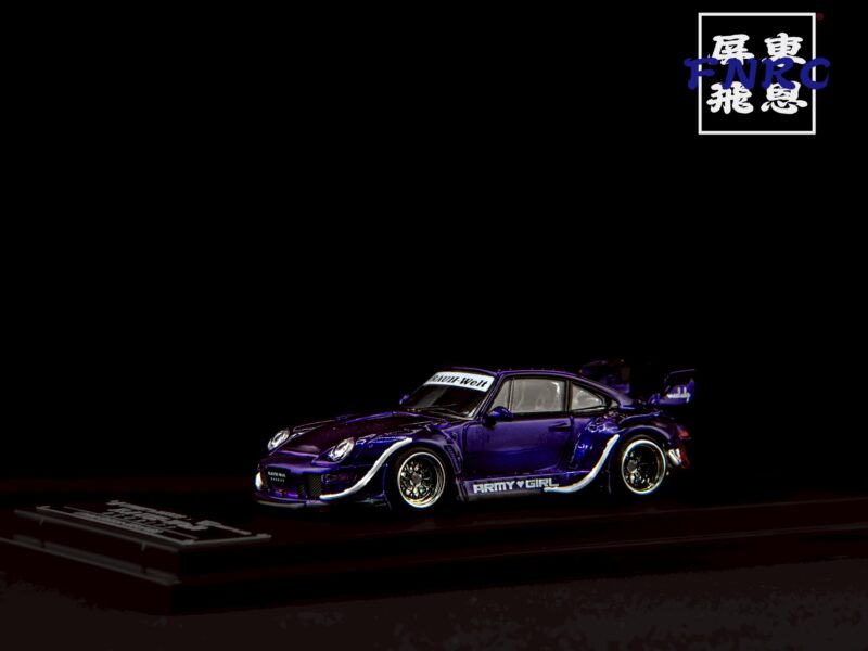 SW 保時捷 RWB 紫色 低尾翼 SW 保時捷 RWB 紫色 低尾翼