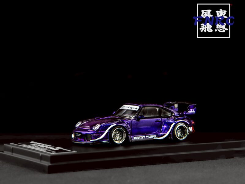 SW 保時捷 RWB 紫色 低尾翼