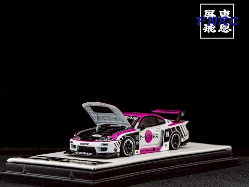 《絕版品》 TM 引擎蓋可開 Nissan SILVIA LBWK S15 白粉色 《絕版品》 TM 引擎蓋可開 Nissan SILVIA LBWK S15 白粉色