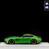 《絕版品》MJ 賓士 AMG GTR 綠魔