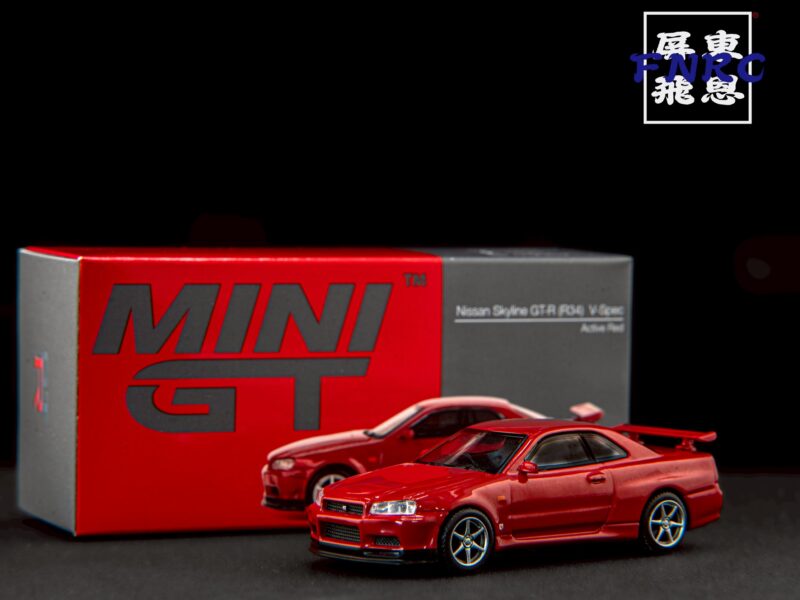 #796 Nissan Skyline GT-R R34 V-Spec 紅 #796 Nissan Skyline GT-R R34 V-Spec 紅