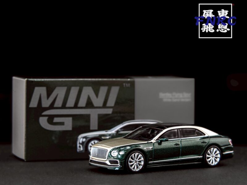 #867R Bentley Flying Spur 香檳銀/綠 #867R Bentley Flying Spur 香檳銀/綠