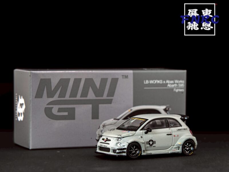 #1064 Abarth 595 LB-WORKS x Abas Works 消光灰 #1064 Abarth 595 LB-WORKS x Abas Works 消光灰