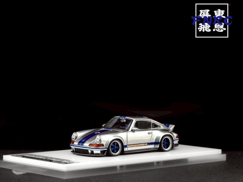 《限定版》Zincit Model Singer DLS 加州銀塗裝 銀色藍條