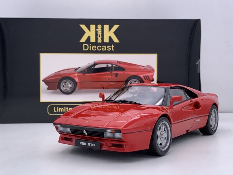 1/18 KK Scale Model 1984 法拉利 288 GTO 紅色