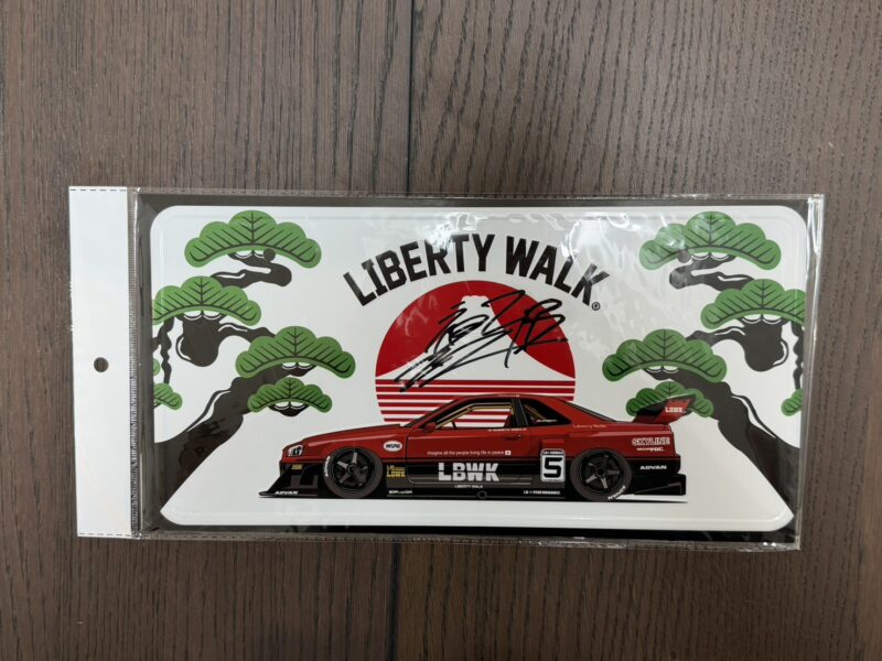 LBWK ER34 車牌 社長親簽版 LBWK ER34 車牌 社長親簽版