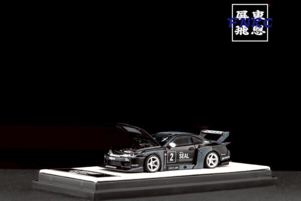 《絕版品》 TM Nissan LBWK S15 黑色拉花引擎蓋可開