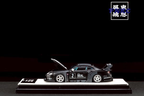 《絕版品》 TM Nissan LBWK S15 黑色拉花引擎蓋可開
