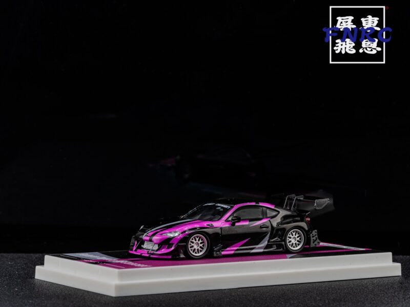 《絕版品》 TM 1/64 豐田 86 黑紫塗裝