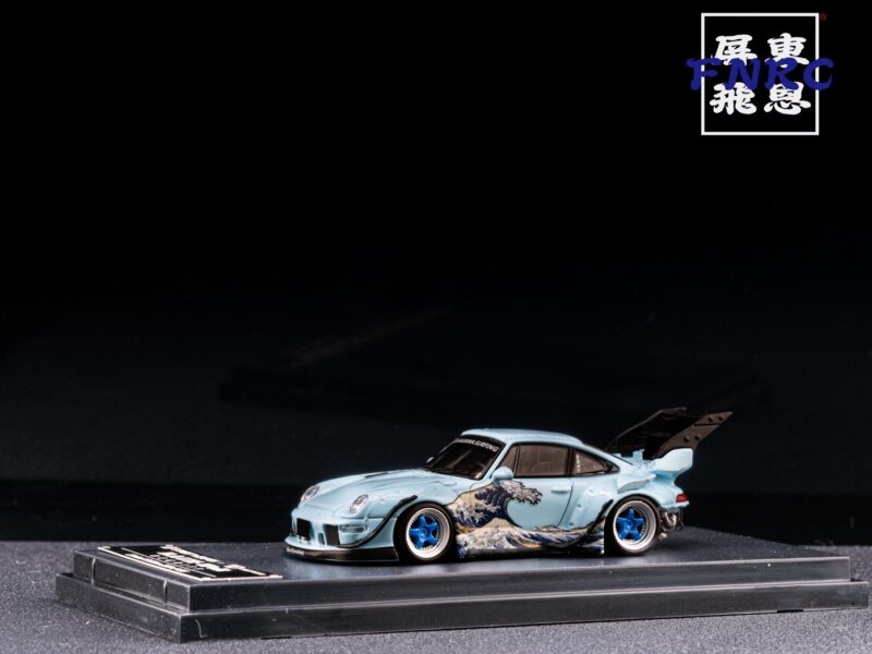 《絕版品》 SW 1/64 保時捷 REB993 神奈川塗裝