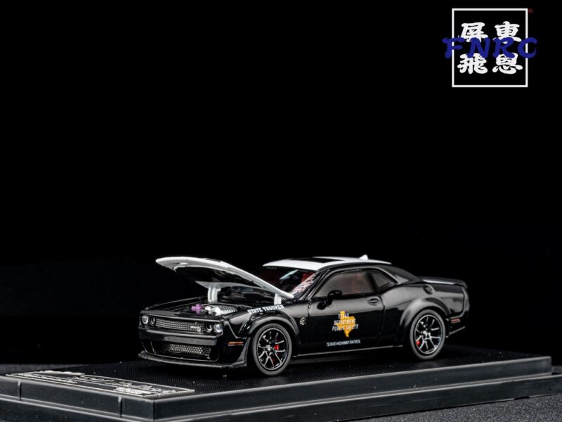 《絕版品》SH 1/64 道奇地獄貓 德州高速巡警 引擎蓋可開 《絕版品》SH 1/64 道奇地獄貓 德州高速巡警 引擎蓋可開