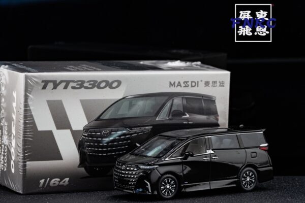 MASDI 1/64 Toyota 阿爾法 黑色