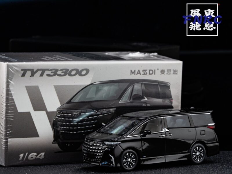 MASDI 1/64 Toyota 阿爾法 黑色