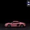 MASDI 1/64 奧迪 R8 V10 粉紅色