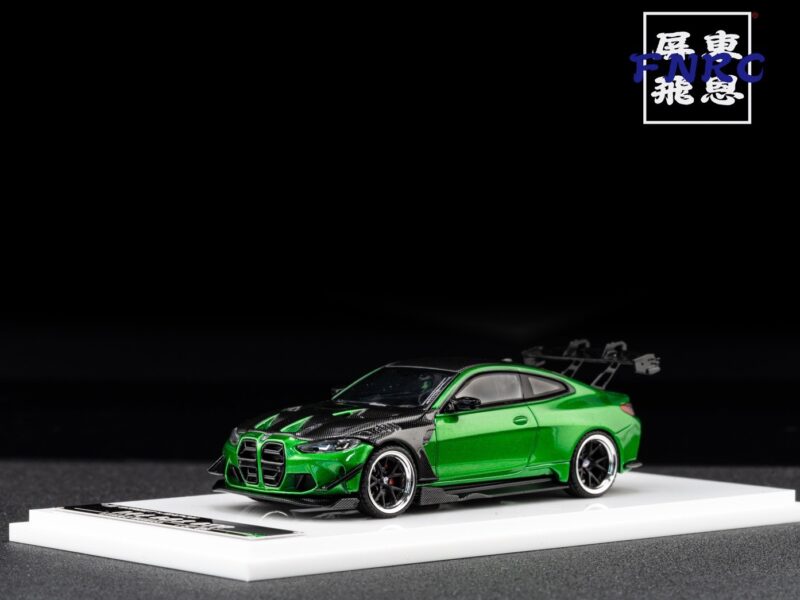 SW 1/64 BMW M4 G82 GTR 寶石綠 小改款套件 SW 1/64 BMW M4 G82 GTR 寶石綠 小改款套件