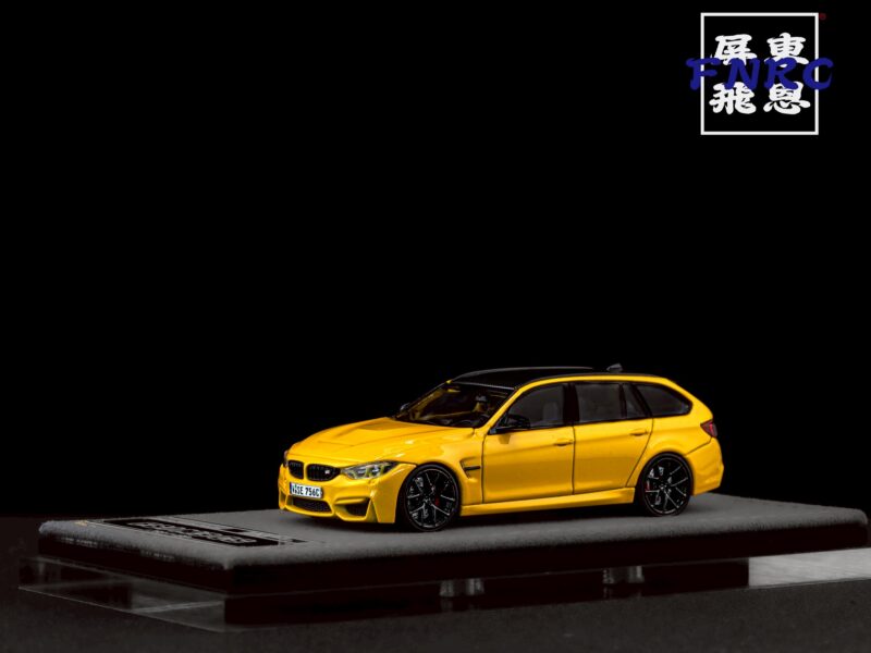 Mortal Model 北京會展限定 1/64 BMW M3 F81 黃 Mortal Model 北京會展限定 1/64 BMW M3 F81 黃