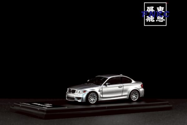 7cm Model 1/64 BMW E82 1M Coupe 銀色