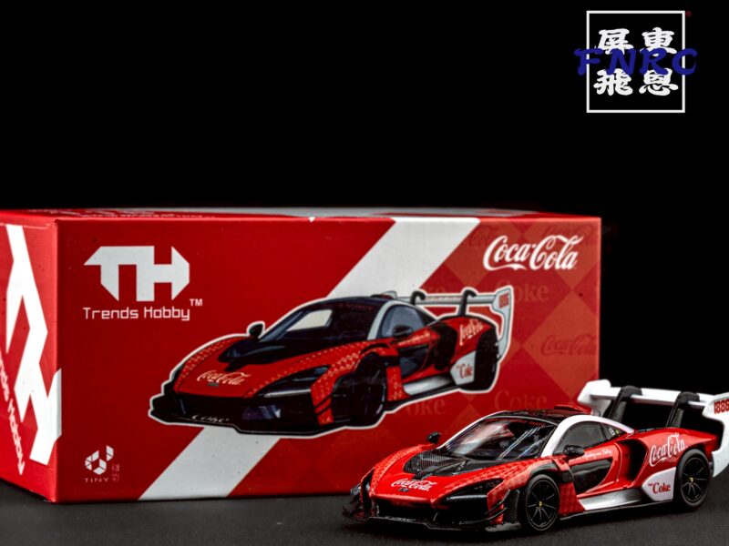 Trends Hobby 香港限定麥拉倫 Senna 可口可樂塗裝 Trends Hobby 香港限定麥拉倫 Senna 可口可樂塗裝