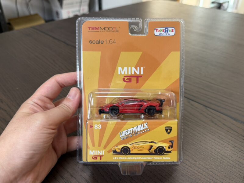 《車友代標》 MINI GT No.83 LBWK Lamborghini Aventabor Volcano Yellow