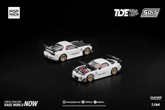 《車友代標》 POPRACE 2025 TDE 泰國限定 Mazda RX7 RE Amemiya